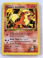 Blaine's Growlithe Gym Challenge 1st - MINT - ab 1.-