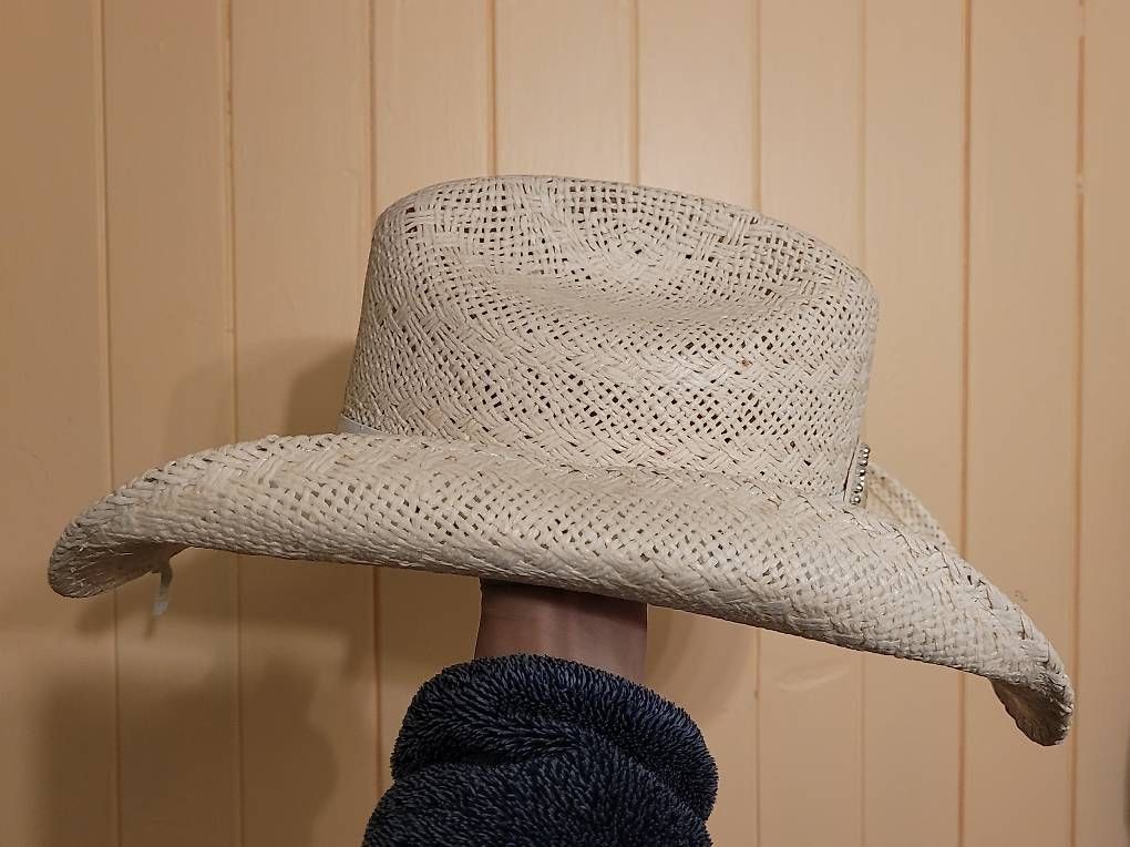 Copricapi, berretti & cappellini: Bullhide Westernhut - Grösse M – Usato da Courtételle venduto da Anais72 3