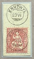 38 Zwergstempel zentrisch Knutwyl LU Briefstück