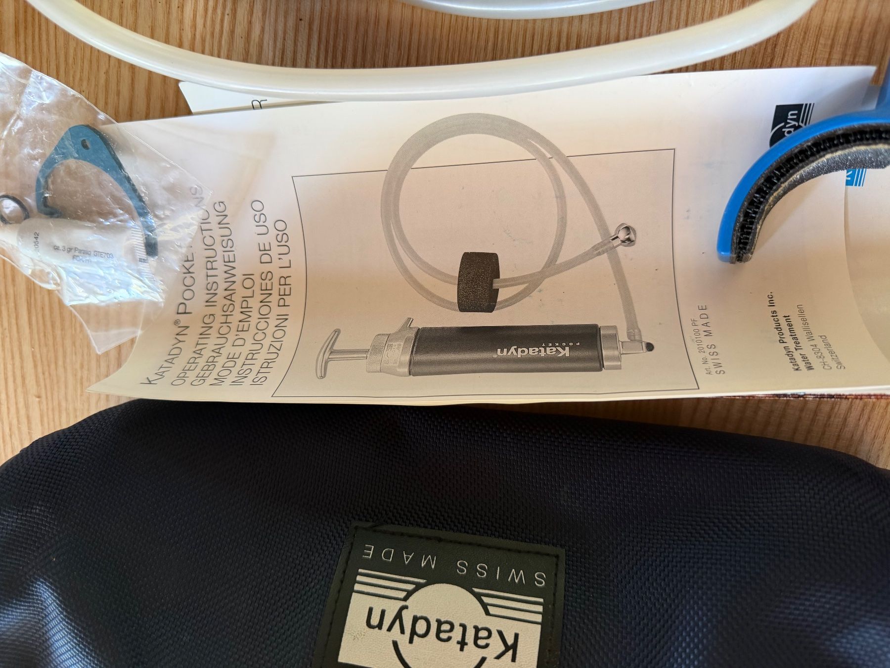 Katadyn Sanitari: Katadyn pocket ceramic Wasserfilter – Usato da Adetswil venduto da Smita 2