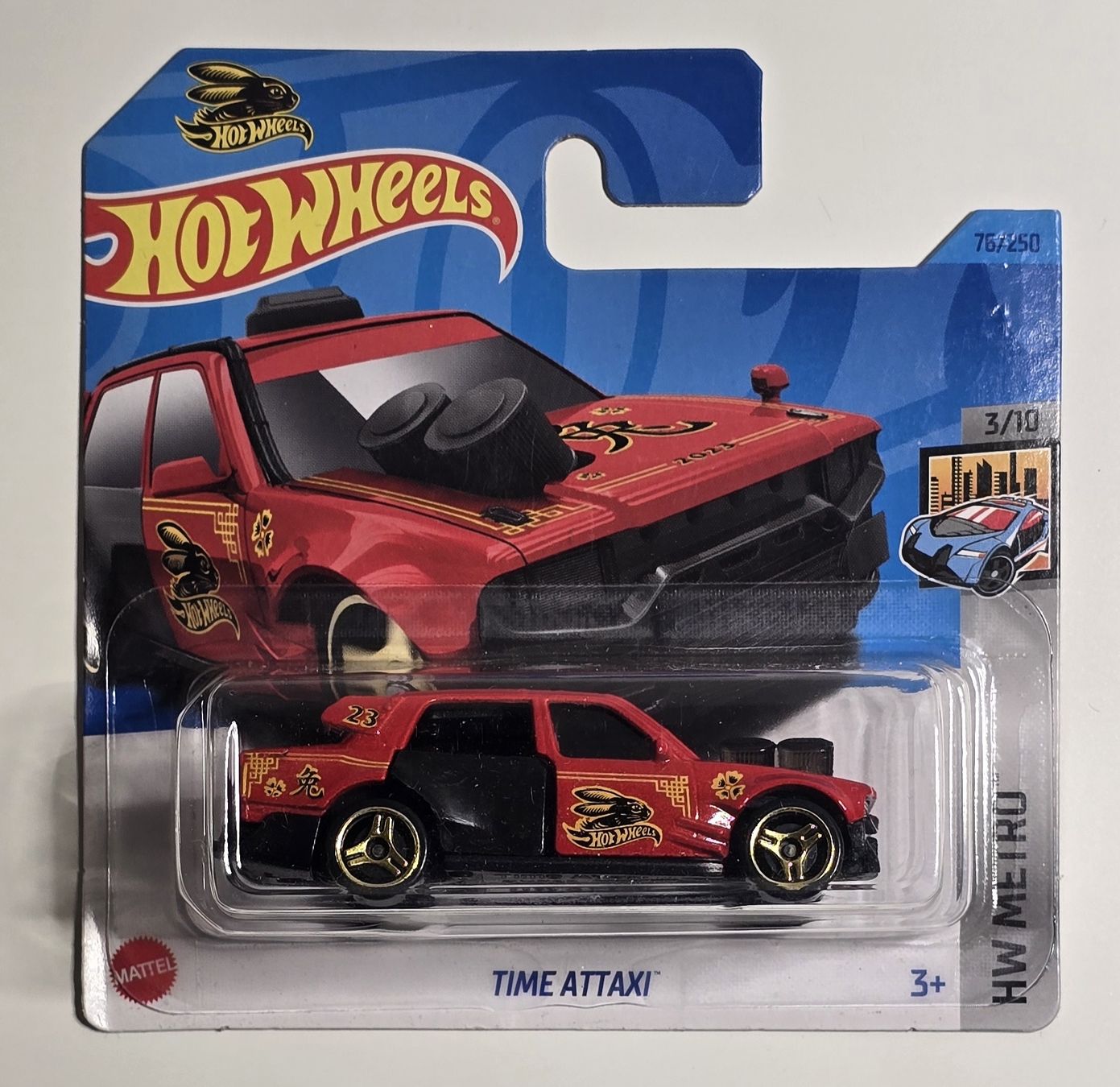 Hot Wheels Modellini d'auto: HotWheels Time Attaxi – Nuovo e nell'imballaggio originale da Kirchberg BE venduto da HotWheelsSammler