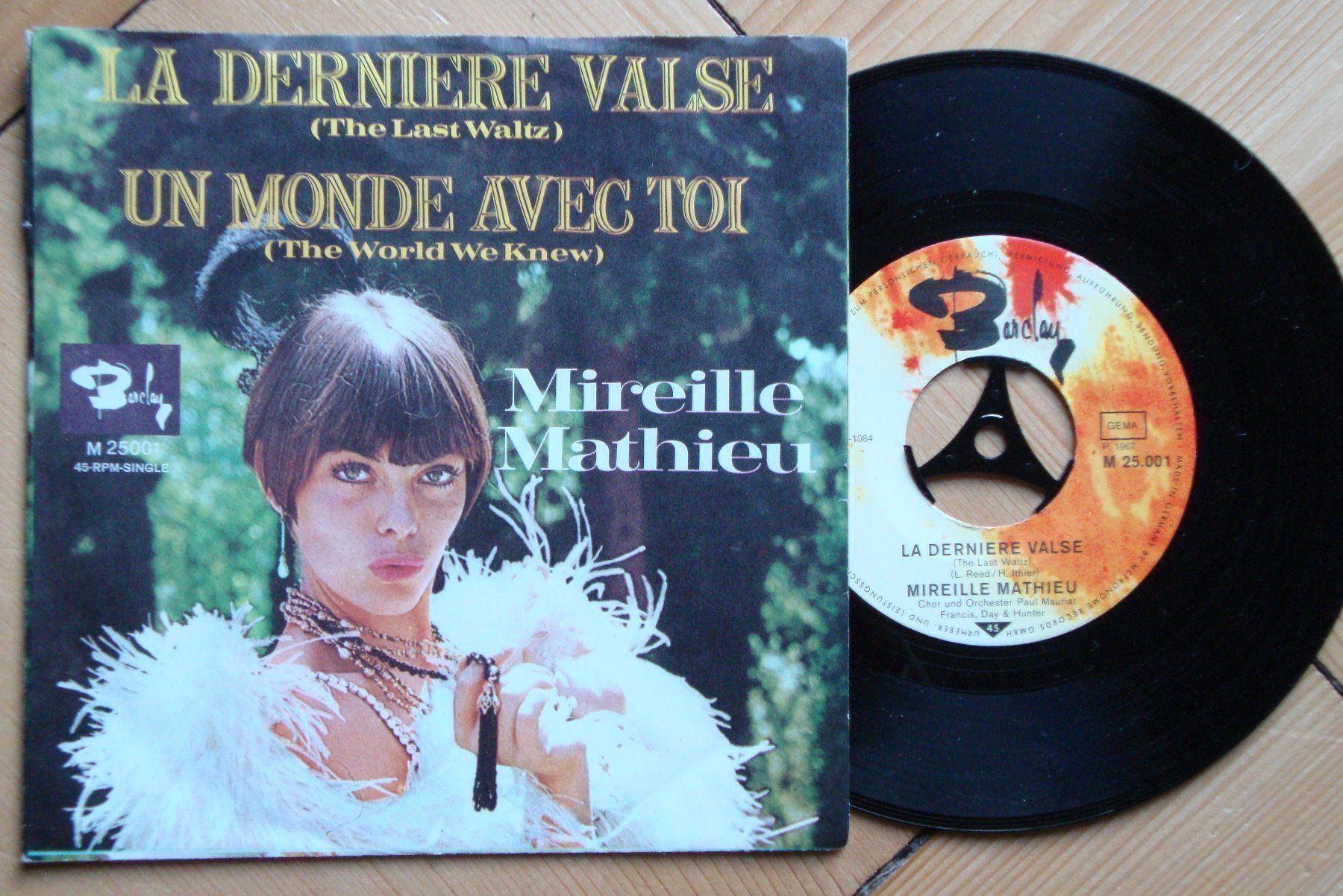 Schallplatten: MIREILLE MATHIEU - LA DERNIÈRE VALSE – Gebraucht aus Bern von Uli_10_11