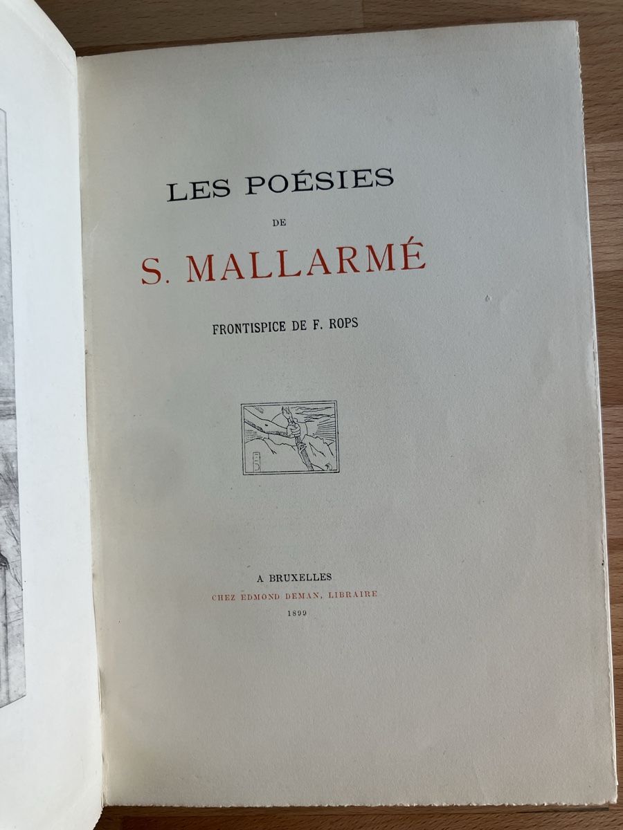 Libri: S. MALLARMÉ - Les Poésies – Usato da Lausanne venduto da Willandco 3