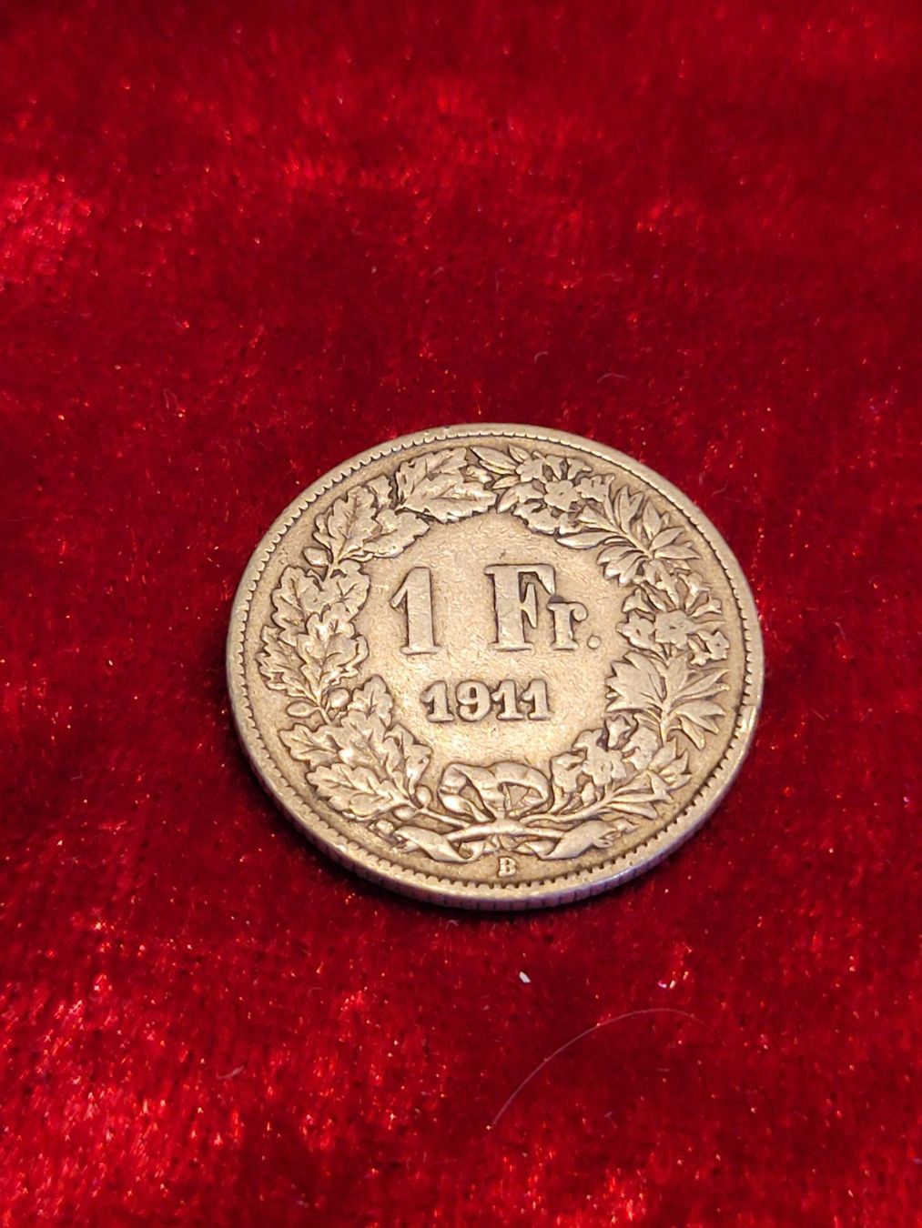 Alle Münzen: 1 Franken 1911 – Gebraucht aus Neuenkirch von majortom30