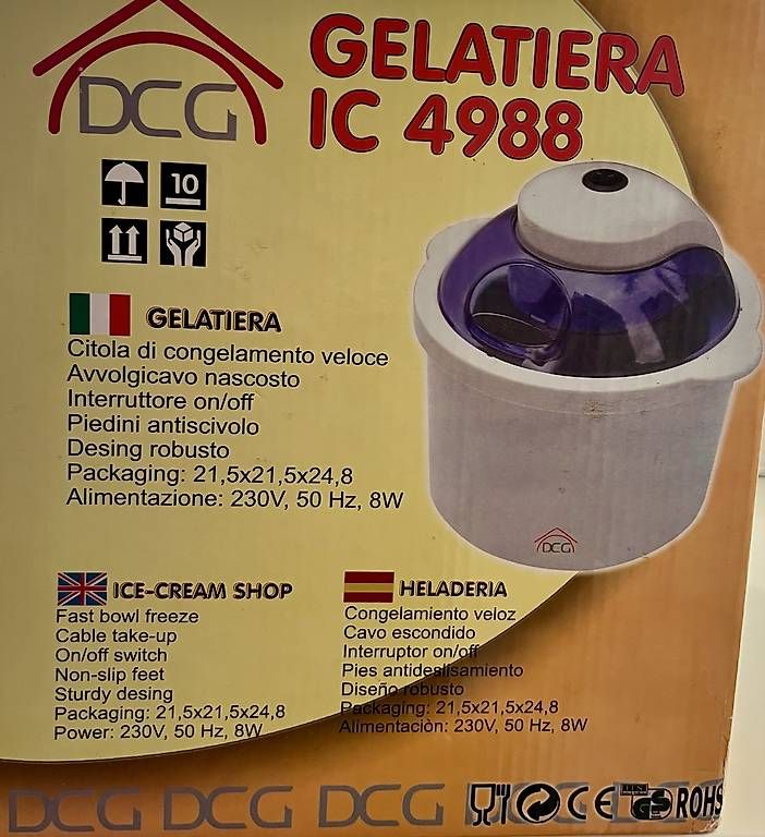 Elettrodomestici da cucina: Gelatiera – Usato da Lugano venduto da luc_xdg5 1