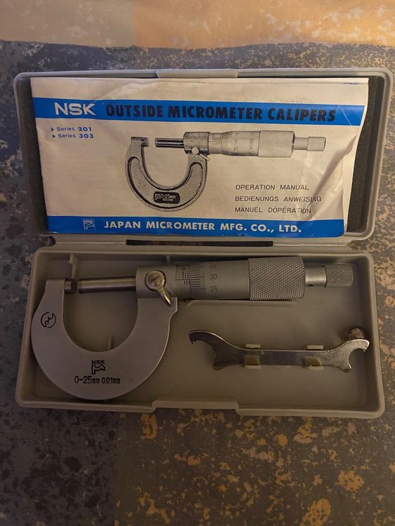 NSK Outside Micrometer Calipers Kaufen auf Ricardo