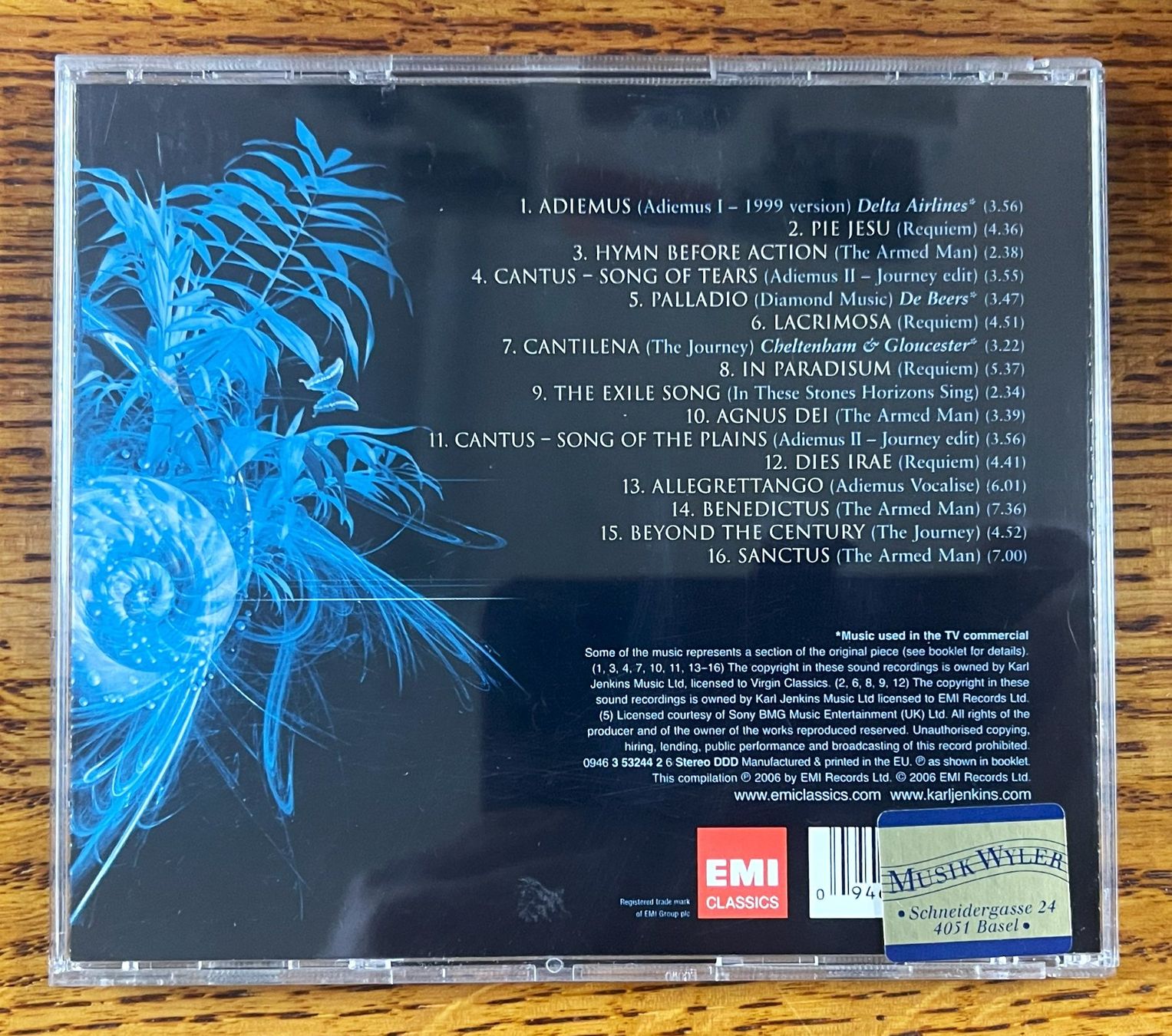 CD: JENKINS & ADIEMUS - THE ESSENTIAL COLLECTION CD – Usato da Oftringen venduto da Vucki 1