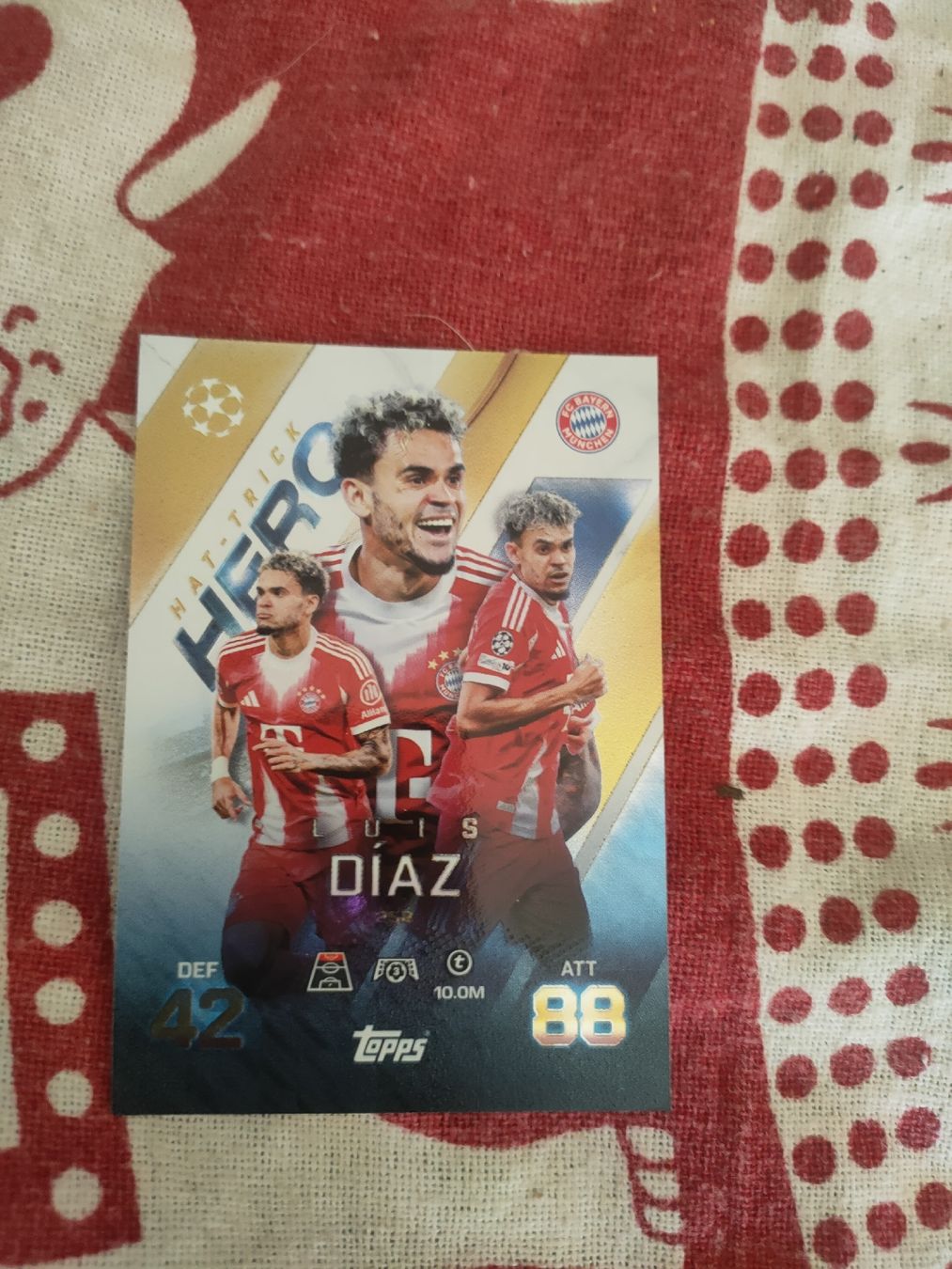 Topps Carte collezionabili: Topps Champions League Luis Diaz Hero  – Usato da Basel venduto da KongoOtto
