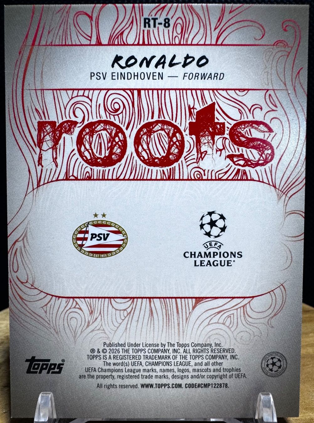 Topps Sammelbilder & Trading cards: Topps Flagship UCC 25/26 Ronaldo Roots Insert PSV – Gebraucht aus Reconvilier von Cardito 1