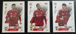 Topps Match Attax CL 25/26 van Dijk / Robertson / Bradley