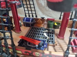 Playmobil Pirates, Totenkopf Piraten Schiff 70411