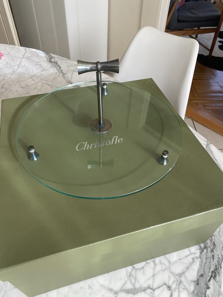 Christofle Piatti di portata: CHRISTOFLE - Plat à fromage – Nuovo (secondo la descrizione) da Genève venduto da Oscar-111 3