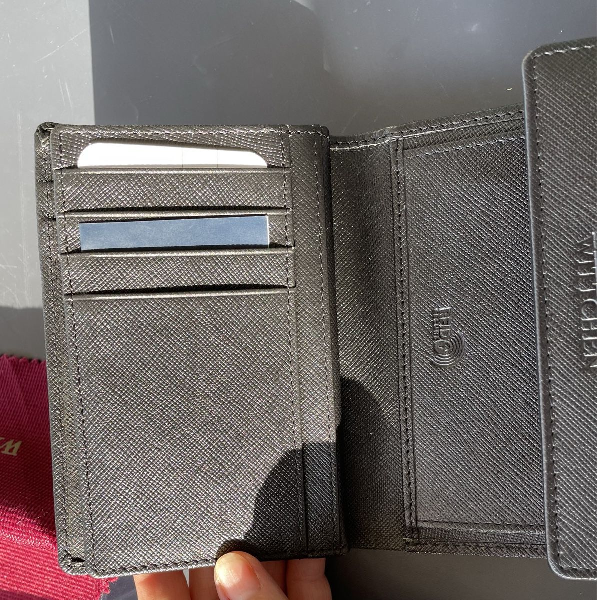 Brieftaschen: Schwarzes Leder Portemonnaie Wittchen – Neu und originalverpackt aus Ebikon von elischka 3