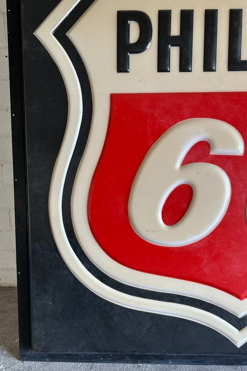 Insegne: Phillips 66 Plexi-Reklame riesig USA – Usato da Lüchingen venduto da Aw67 2