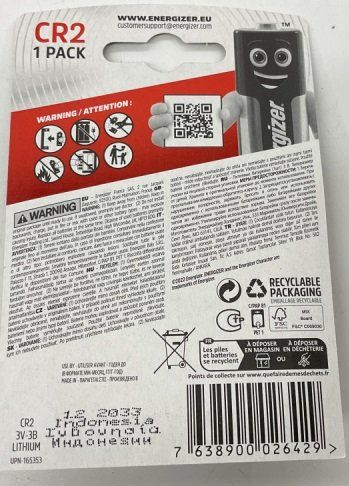 Energizer Akkus & Batterien: Energizer Batterien CR2 3V – Neu und originalverpackt aus Uerkheim von Kaufoption 1