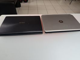 Laptop-Paket 4 Stück – ASUS, HP, Acer – ungetestet