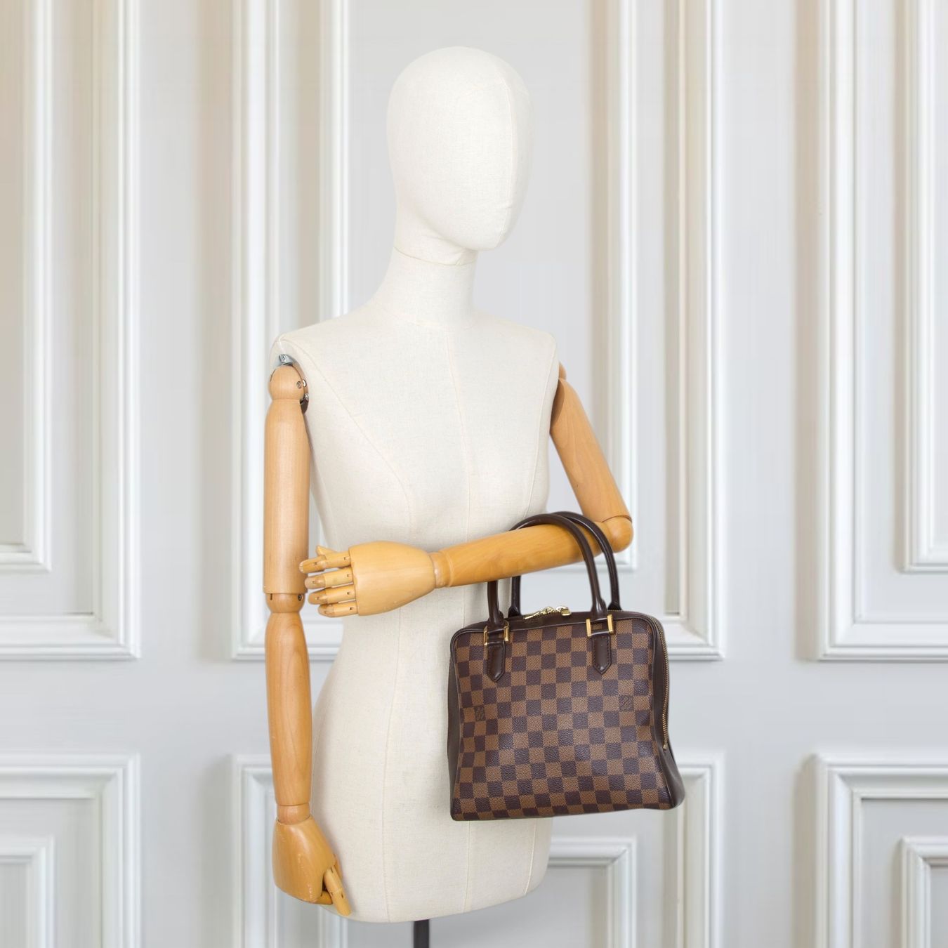 Louis Vuitton Taschen für Damen: Louis Vuitton Brera Damier ebène – Gebraucht aus Binningen von Designerlabels 1