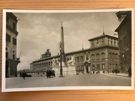 Antike Ansichtskarte ITALIEN, ROM, Piazza del Quirinale