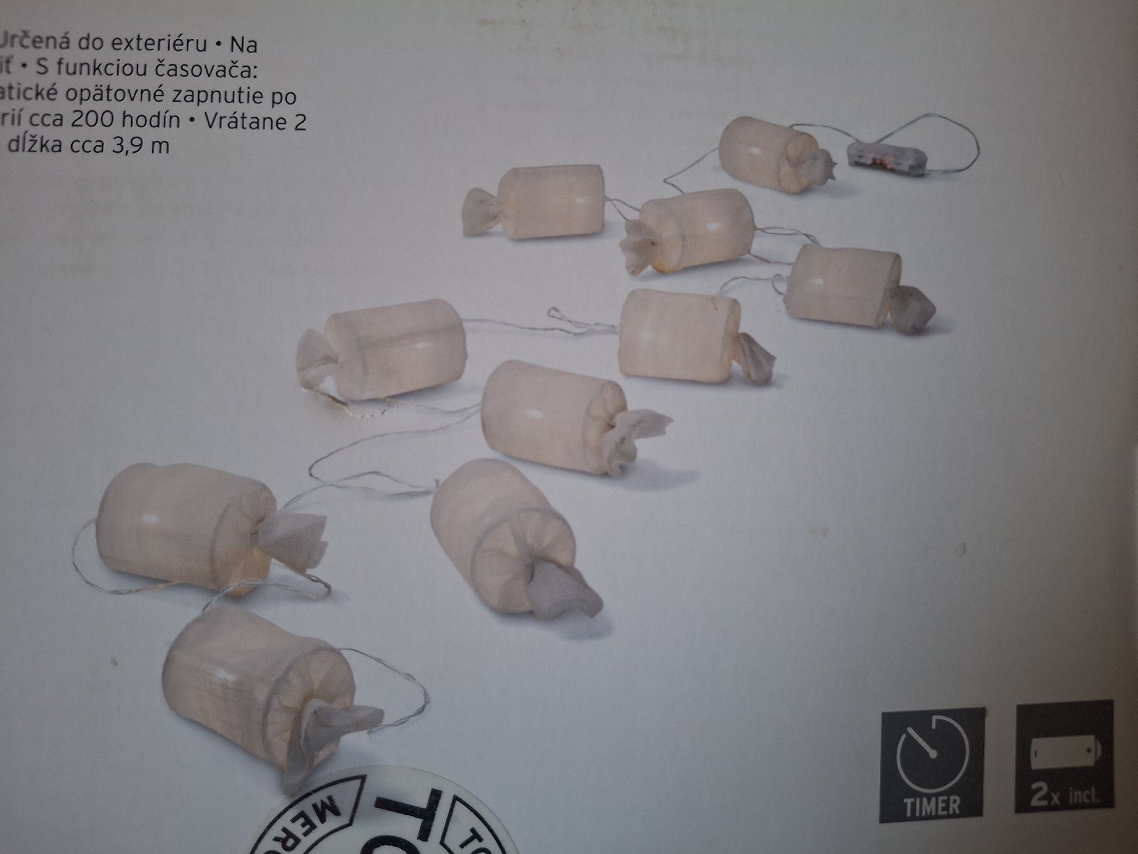 Ghirlande e barre luminose: Lichterkette LED von Tschibo – Nuovo e nell'imballaggio originale da Mamishaus venduto da Salima 2