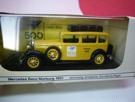 Mercedes - Nürburg 31 - 500 Jahre Post " Reichspost " - Rar