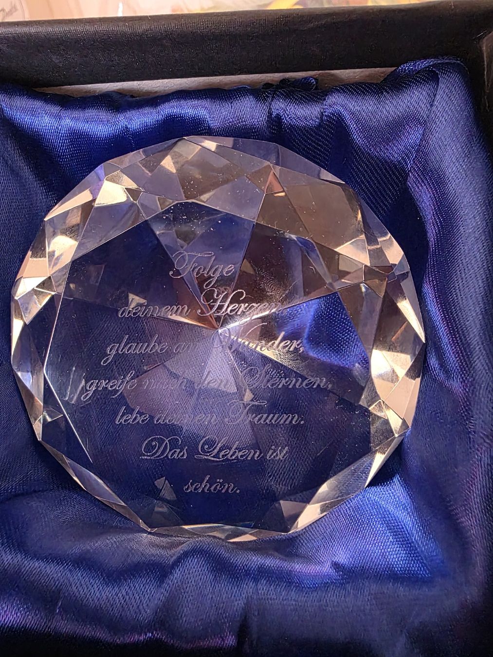Tutte le decorazioni: Glasdiamant mit Gravur in Geschenkbox – Nuovo (secondo la descrizione) da Gais venduto da ste_y6ps 1