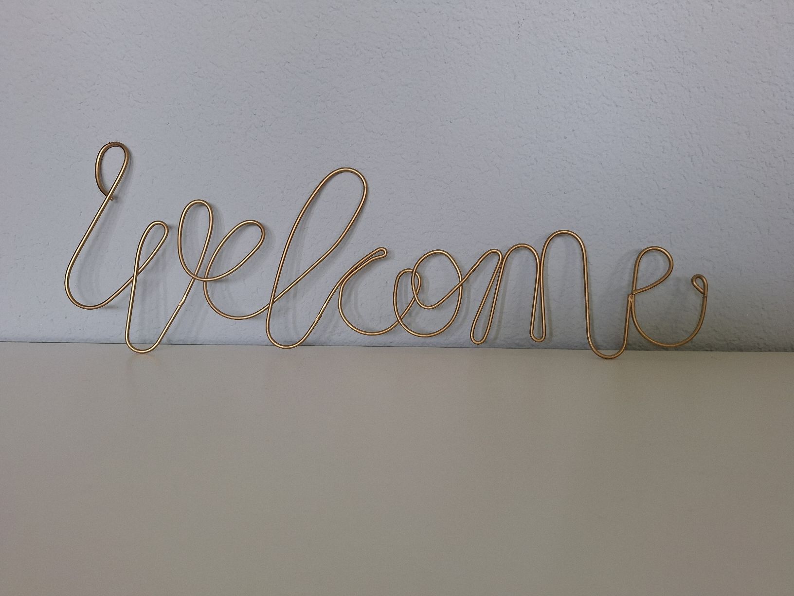 Toutes les décorations: Deko Welcome aus Draht – Neuf (Voir description) à Altendorf par NaNu13