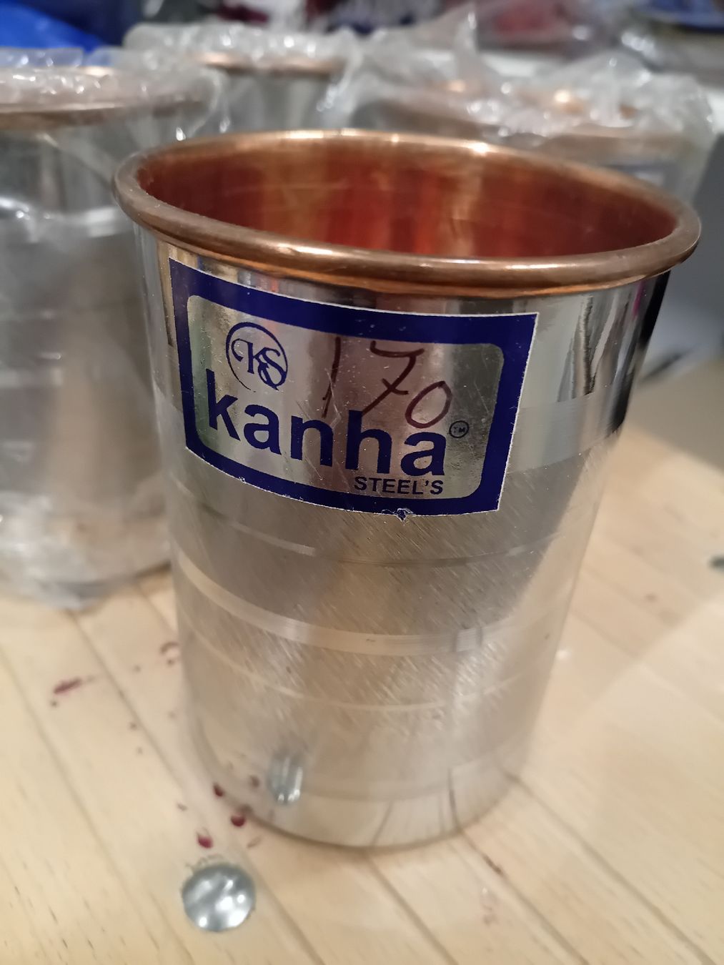Tazze: 4 Stk Trinkbecher aus Kupfer – Nuovo (secondo la descrizione) da Zürich venduto da Gillheri 2