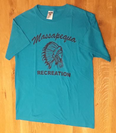 #2 Vintage Shirt Native Indian Chief Massapequa USA Gr. M
