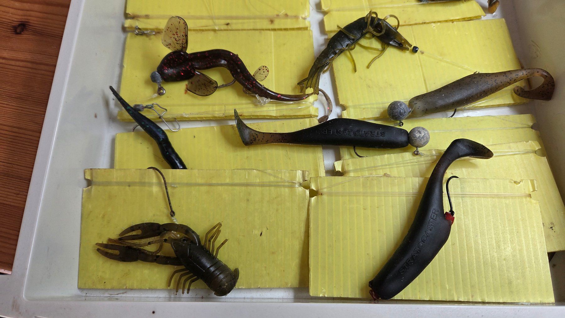 Esche: Sammlung von gummi Köder – Usato da Stein am Rhein venduto da JoXone 3