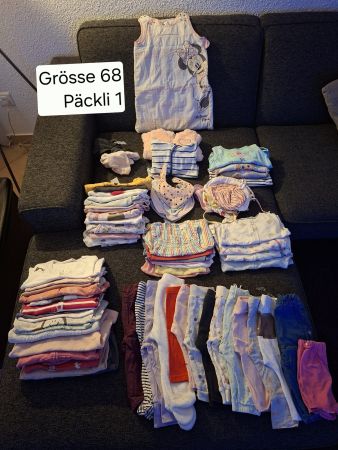 Babykleidung Set Grösse 68 gebraucht für Mädchen