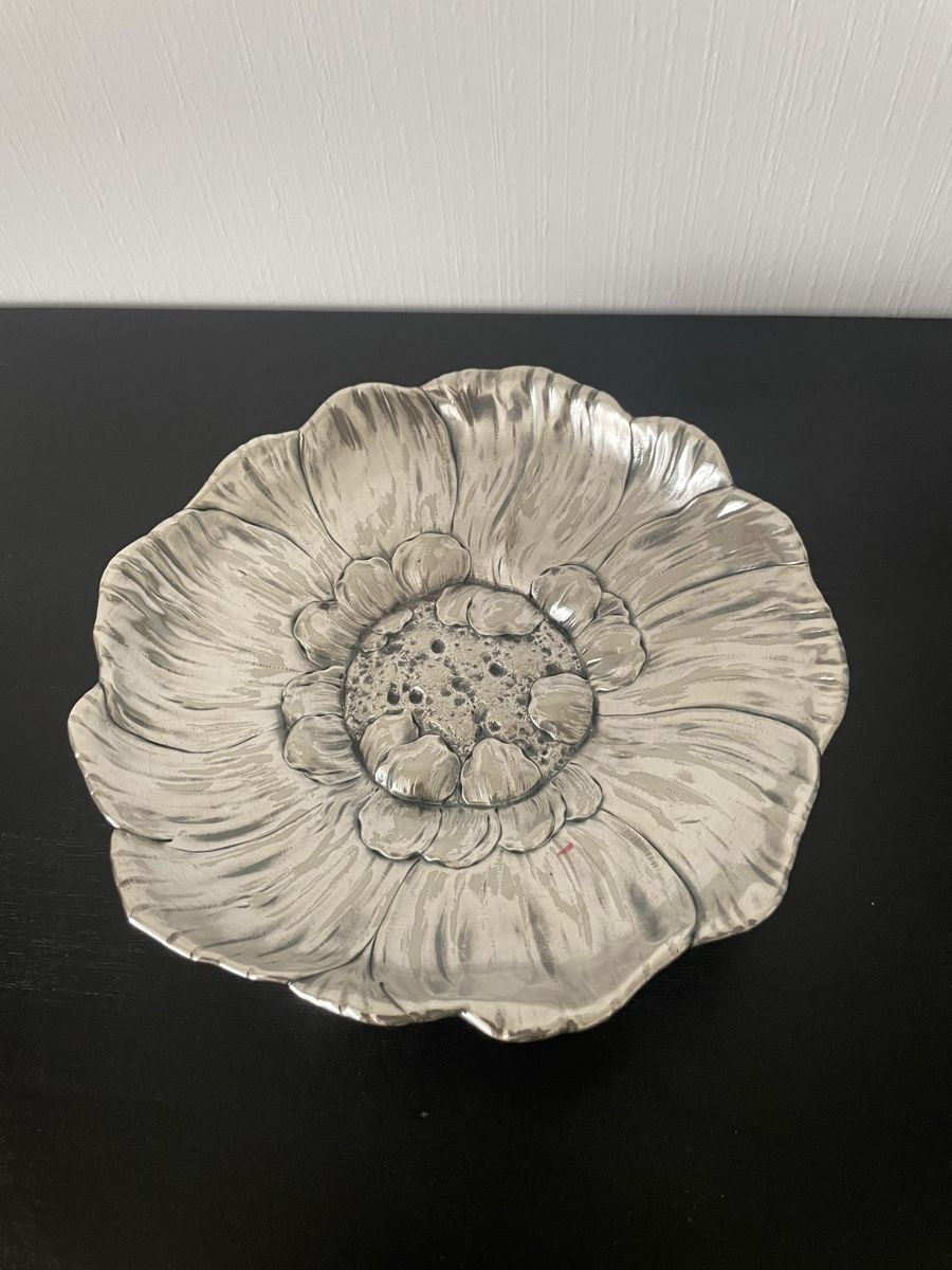 Ciotole: Vintage Zierschale Versilbert in Blumenform – Usato da Bern venduto da roa80 2