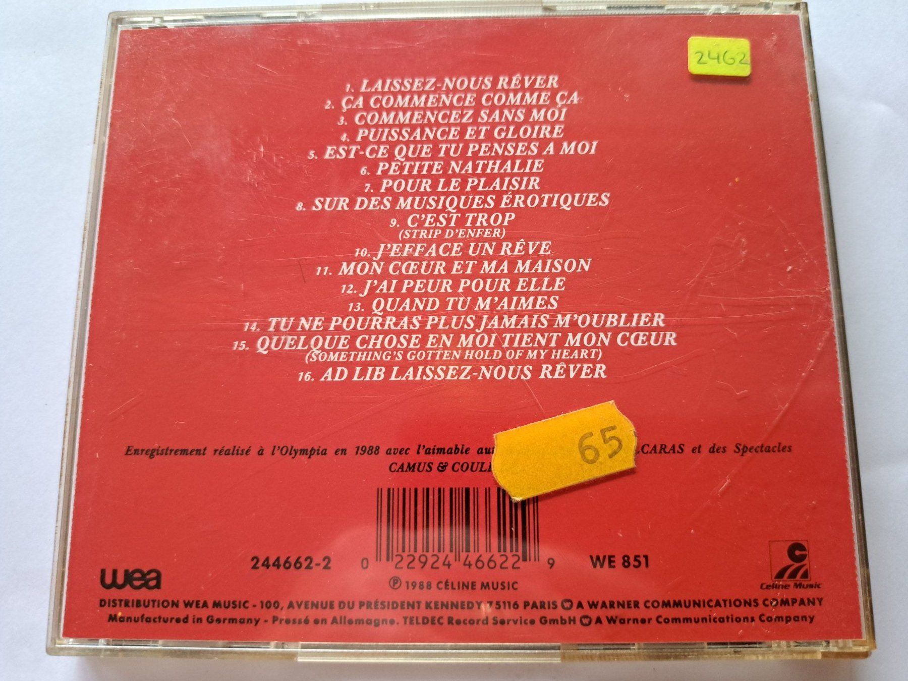CD: CD Herbert Léonard à L'Olympia  – Usato da Pully venduto da bro_n52j 1