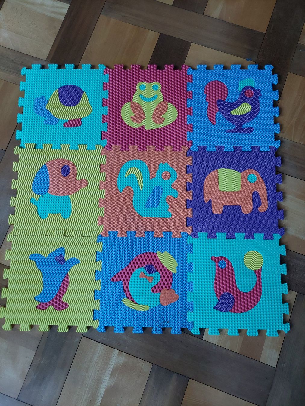 Tapis de jeu: Tier Puzzlematten / Bodenmatten / Sensorikmatten 9er-Set – D'occasion à Beckenried par Havacola 2