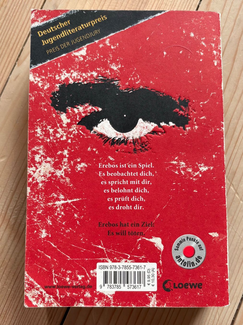 Libri: Buch - Erebos - Ursula Poznanski – Usato da Siblingen venduto da Vany_McDougall 3