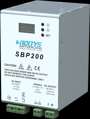 Componenti elettronici: Netzteil SPD200 NEXTYS AC/DC Wandler – Nuovo (secondo la descrizione) da Buttisholz venduto da REX001