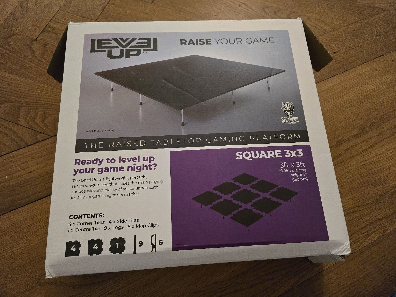 Giochi: Level Up square 3x3 tabletop gaming platform – Usato da Bern venduto da Callosomia
