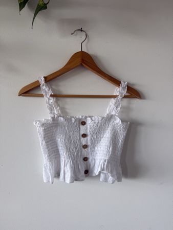 Top Intimissimi blanc enfant (taille XS/S)