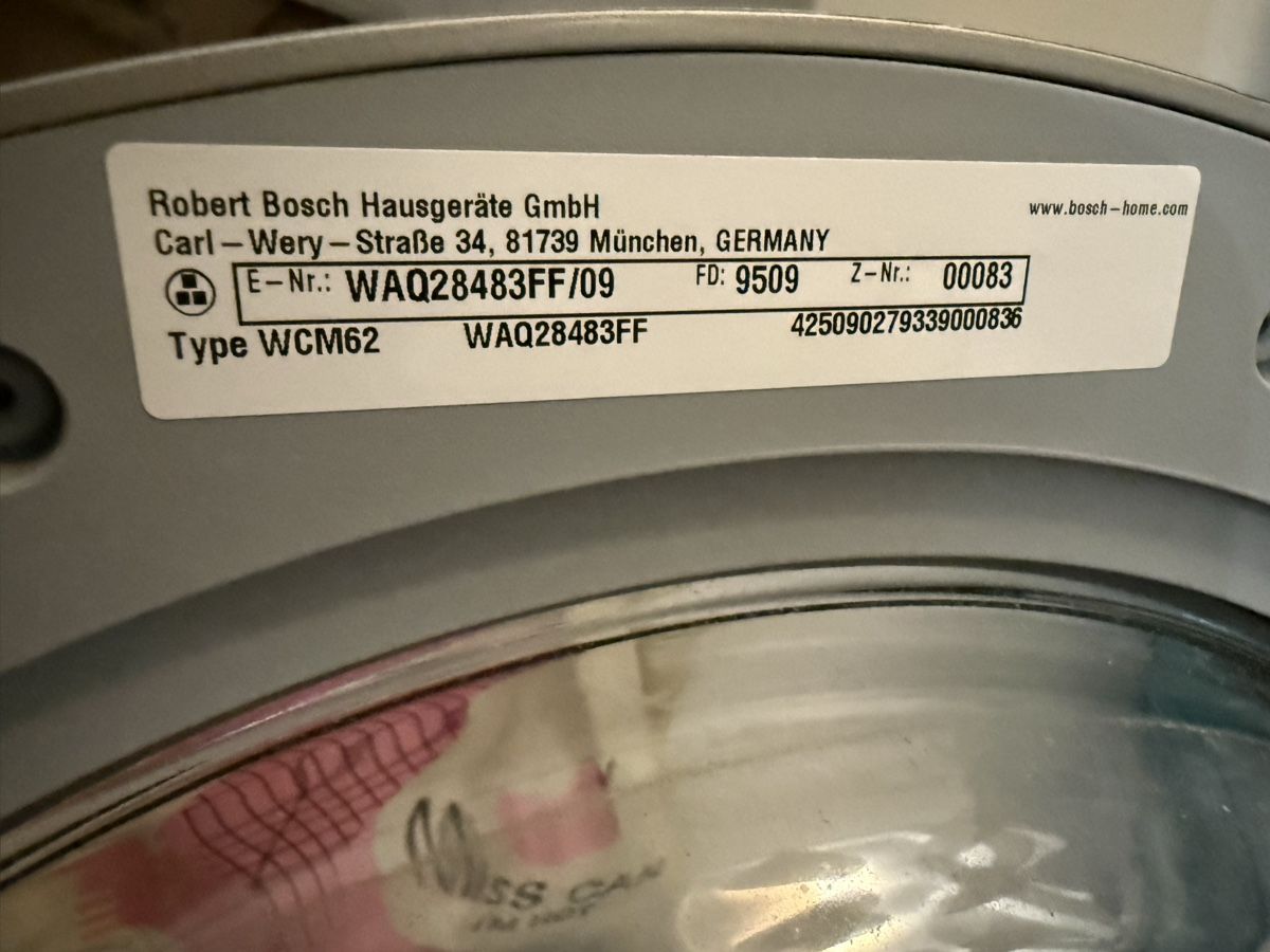 Bosch Lavatrici: Lave-linge Bosch Serie 6 VarioPerfect 8 kg – Usato da Chêne-Bougeries venduto da Kaiwa 3
