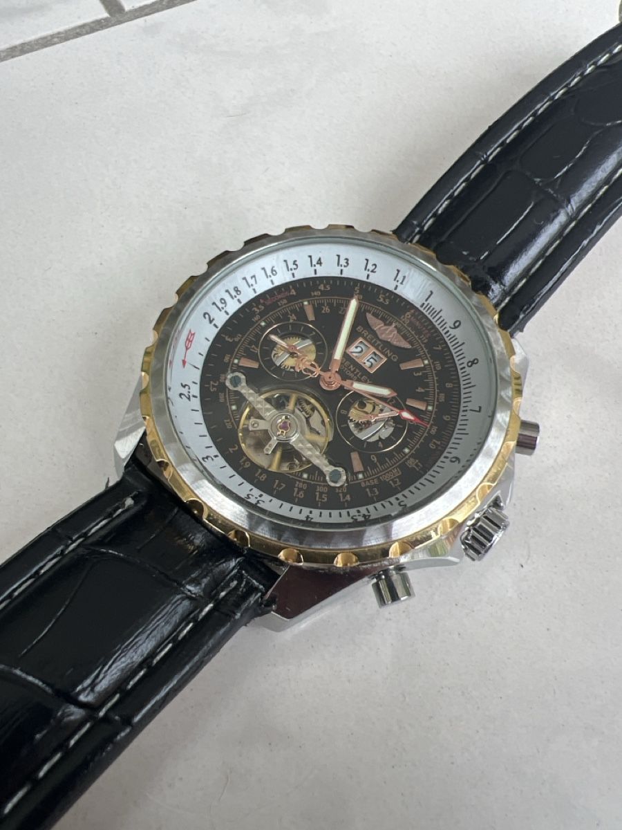 Orologi: Uhr Automatic Chronograph Watch Black – Usato da Fahrwangen venduto da mat_5qm6 1