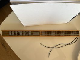 Train miniature HO rail d’essais 
