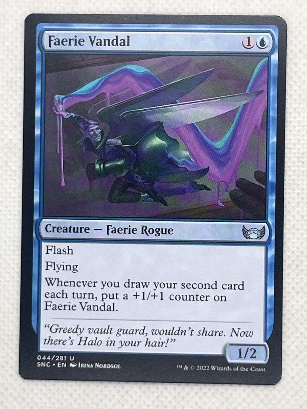 Magic The Gathering Carte collezionabili: MTG Faerie Vandal SNC 044 Englisch Uncommon – Usato da Hinterkappelen venduto da Kim1992