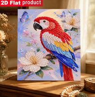 Diamond Painting Papagei Perlen 30x40 cm