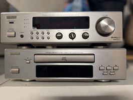 Denon HiFi-Stereoanlage – Receiver DRA-F100 & CD-Player DCD-