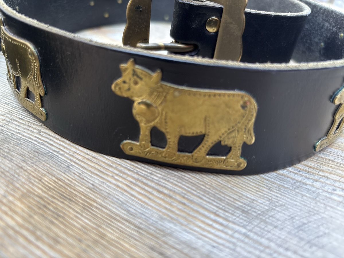 Etro Cinture: Original Appenzeller Chüeligurt – Usato da Bitsch venduto da Walter2019 2