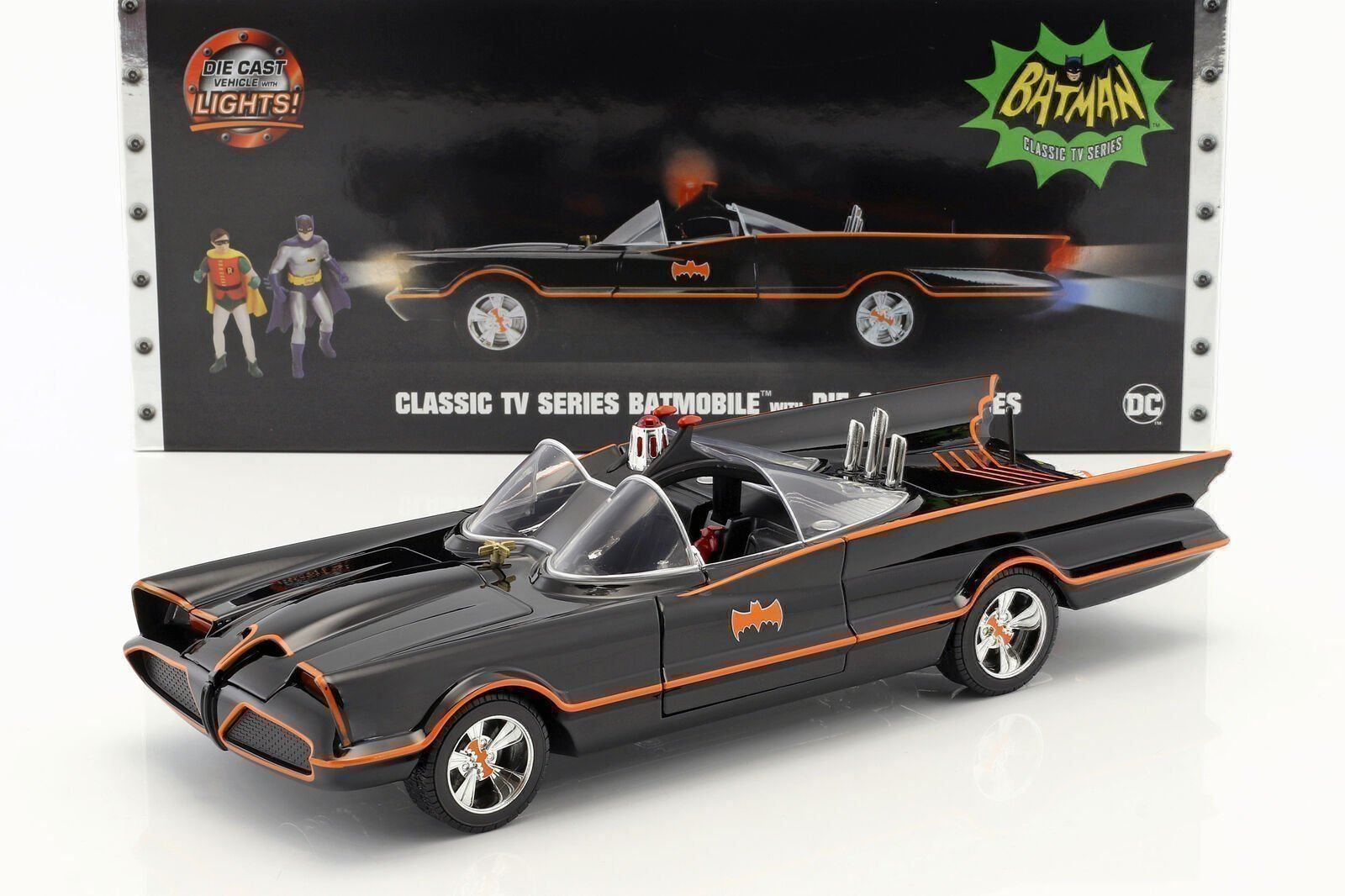 Modellautos: BATMOBILE CLASSIC 1966 1:18 JADA – Neu und originalverpackt aus Suhr von Moebelsiralfred 1