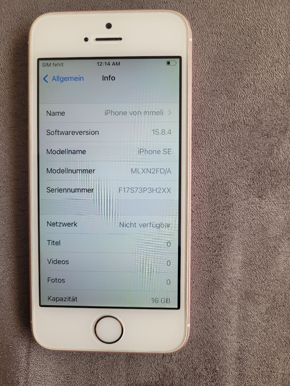 Apple Telefoni cellulari / Smartphones: iphone SE Rosagold 16GB – Usato da Birsfelden venduto da joz_t7bw 2