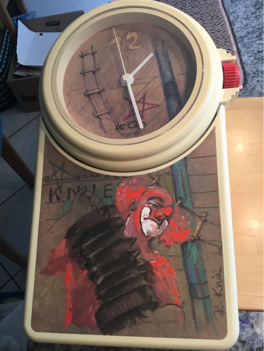 Orologi da terra & Orologi da parete: Le Clip Wanduhr Rolf Knie – Usato da steinach venduto da Haudi5