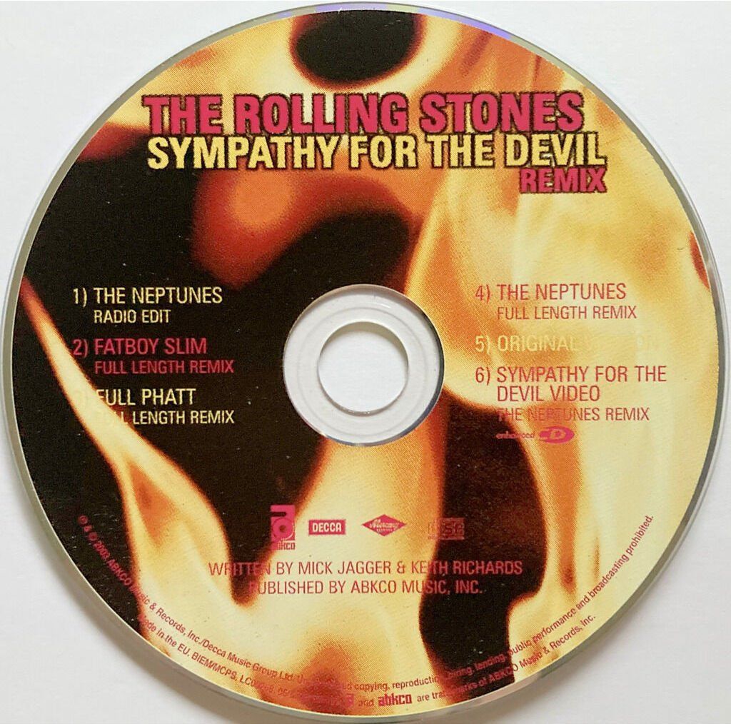 CD: ROLLING STONES - SYMPATHY FOR THE DEVIL – Usato da Bottens venduto da hotter-than-hell 2