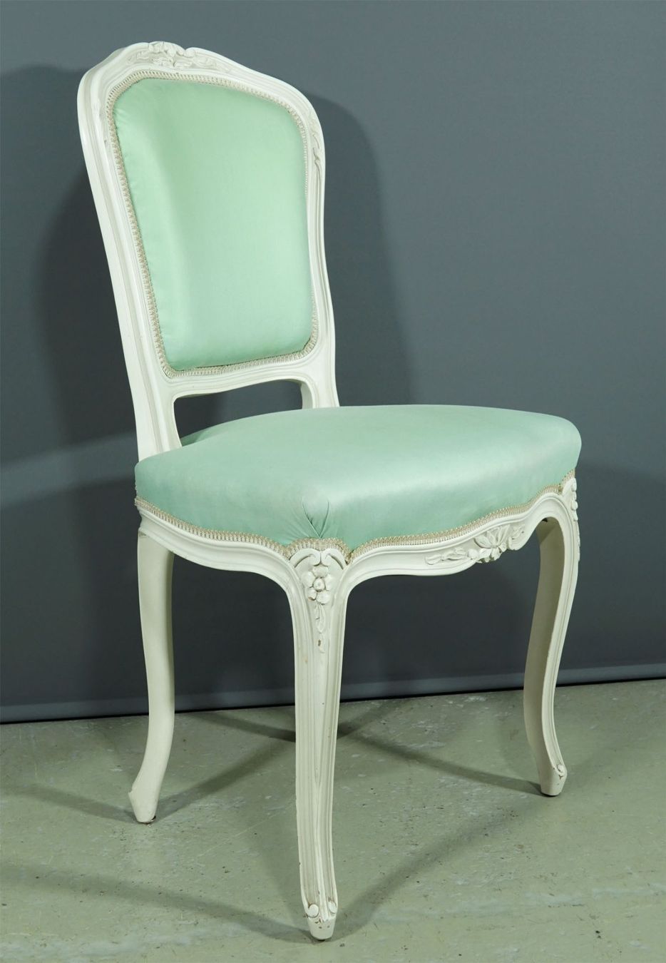 Pfister Sedie: Vintage Rokoko Stuhl Shabby Chic – Usato da Meggen venduto da Brockitare 4