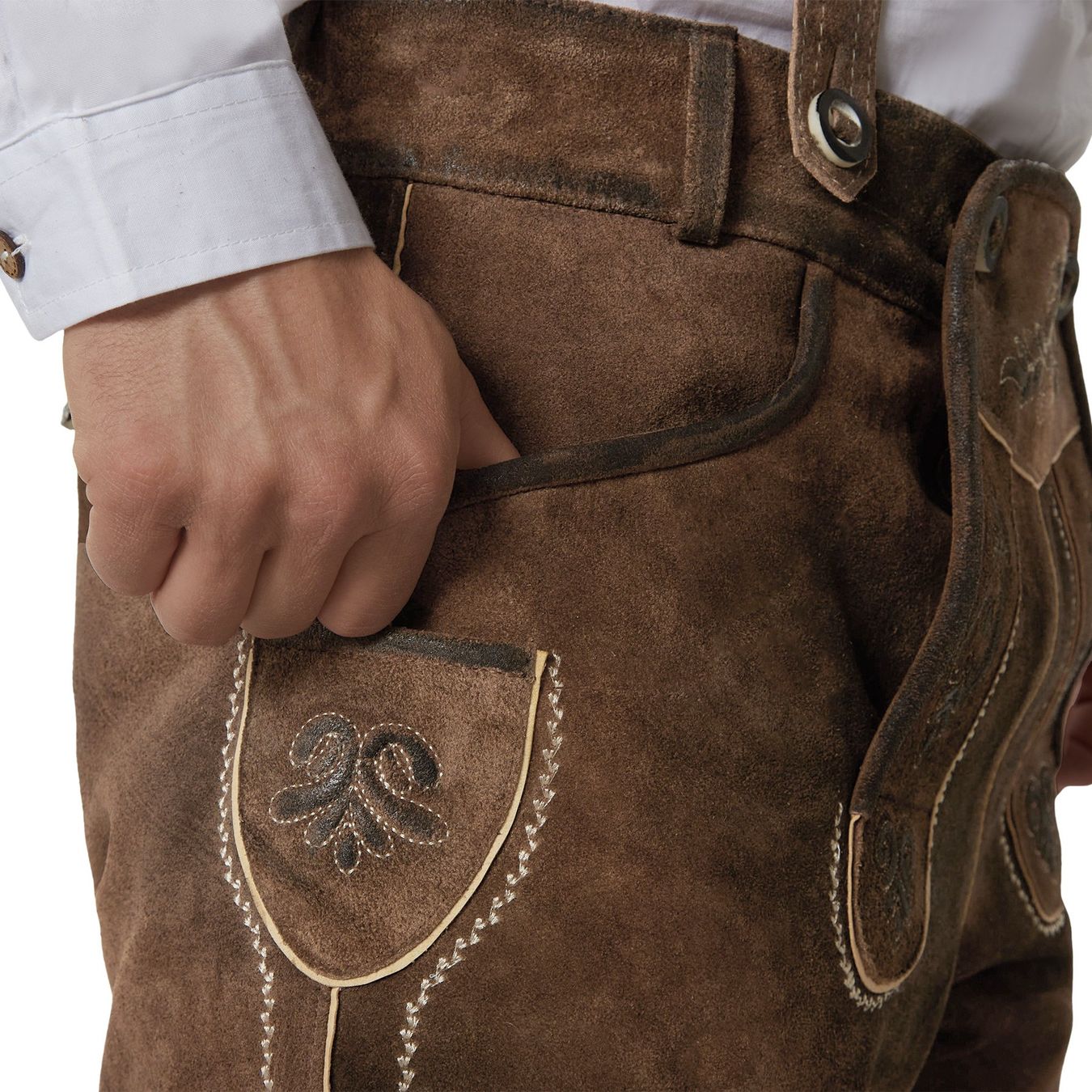 Costumi: Lederhose Jonathan 48 – Nuovo (secondo la descrizione) da Murten venduto da Roland.Kemmer.AG 7